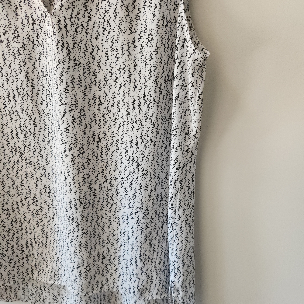🔥 SOLD 🔥Chaus New York Sleeveless Speckled V Neck Tank Top Size Large - Picture 7 of 9